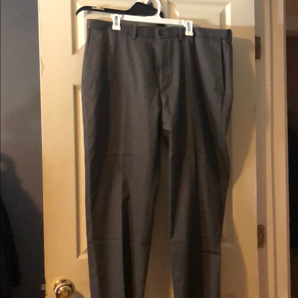 Men's grey dress pants